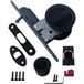 Bonaiti Fimet Kit de serrure pour porte coulissante G500T, noir mat