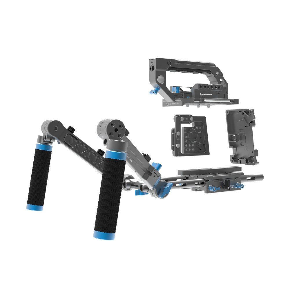 Kondor Blue Blackmagic URSA Mini Ultimate Rig - Space Gray