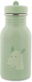 Trixie Drinkfles – Mr. Dragon- RVS Waterfles voor kinderen - 350ml - Lekvrije Fles – Groen – Draak