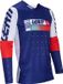 Leatt Moto 4.5 Lite Royal Blue White Red Motocross Jersey - Maat XL