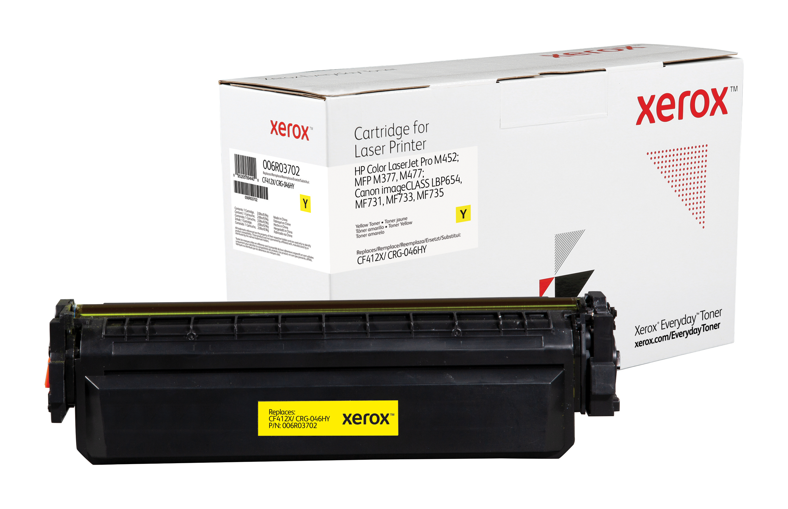 Xerox Everyday Geel Toner vervangt de HP 410X (CF412X/ CRG-046HY)