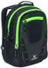 Gilbert Rugzak Gilbert V4 Zwart/Fluogroen Textiel Gestreept Unisex 25L