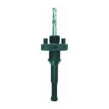 Ruko HSS Arbor Houder inclusief Pilot Boor voor Bi-Metal Gatenzaag, Heldere afwerking, 10,0 mm diameter, R106211