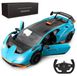 Lamborghini Voiture jouet télécommandée - Échelle 1:14 - Lamborghini Huracán STO - Bleu