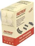FASTECH® B20-COIN000005 Klittenband punten Om vast te plakken Hotmelt Haak- en lusdeel (Ø) 20 mm Wit 460 onderdelen