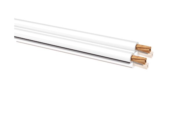 Oehlbach SP-25 Luidsprekerkabel - 10m - Wit
