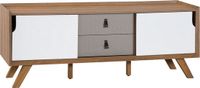 Beliani ACTON TV-meubel - Lichte houtkleur - MDF - 147 cm