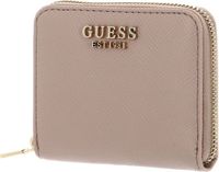 GUESS Laurel SLG Small Zip Around Wallet Rosewood