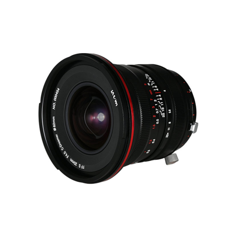 Laowa 20mm f/4.0 Zero-D Shift Pentax K-mount objectief