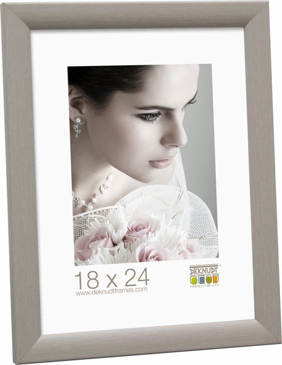 Deknudt Frames fotokader beige schilderlook fotomaat 9x13 cm