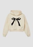 s.Oliver Sweatshirt met capuchon lichtbeige