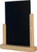 Securit Elegant A5 beech table chalkboard