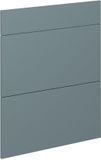 Vicco R-Line Keukenfront – 59.6 x 70.4 cm meubelfront voor de onderkast met lades Blauw-grijs