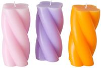 Boltze Home Kaars Twist gedraaide kaars H14cm