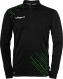 Uhlsport Score 26 Ziptop Heren - Zwart / Fluo Groen | Maat: M