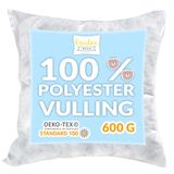 Creative Deco Vulling voor Kussens, Mascottes, Bekleding | Polyester Vezel | 600g | Wasbaar