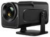Mini-projecteur 4K Full HD, 300 ANSI lumens, Android 13.0, WiFi 6, mise au point automatique, rotation 180°