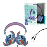 LEXIBOOK Disney Stitch 3D bedrade stereo hoofdtelefoon