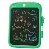 ELVANZA Grafische tablet voor kinderen, 10,1 inch, dinosaurusmotief, LCD-scherm