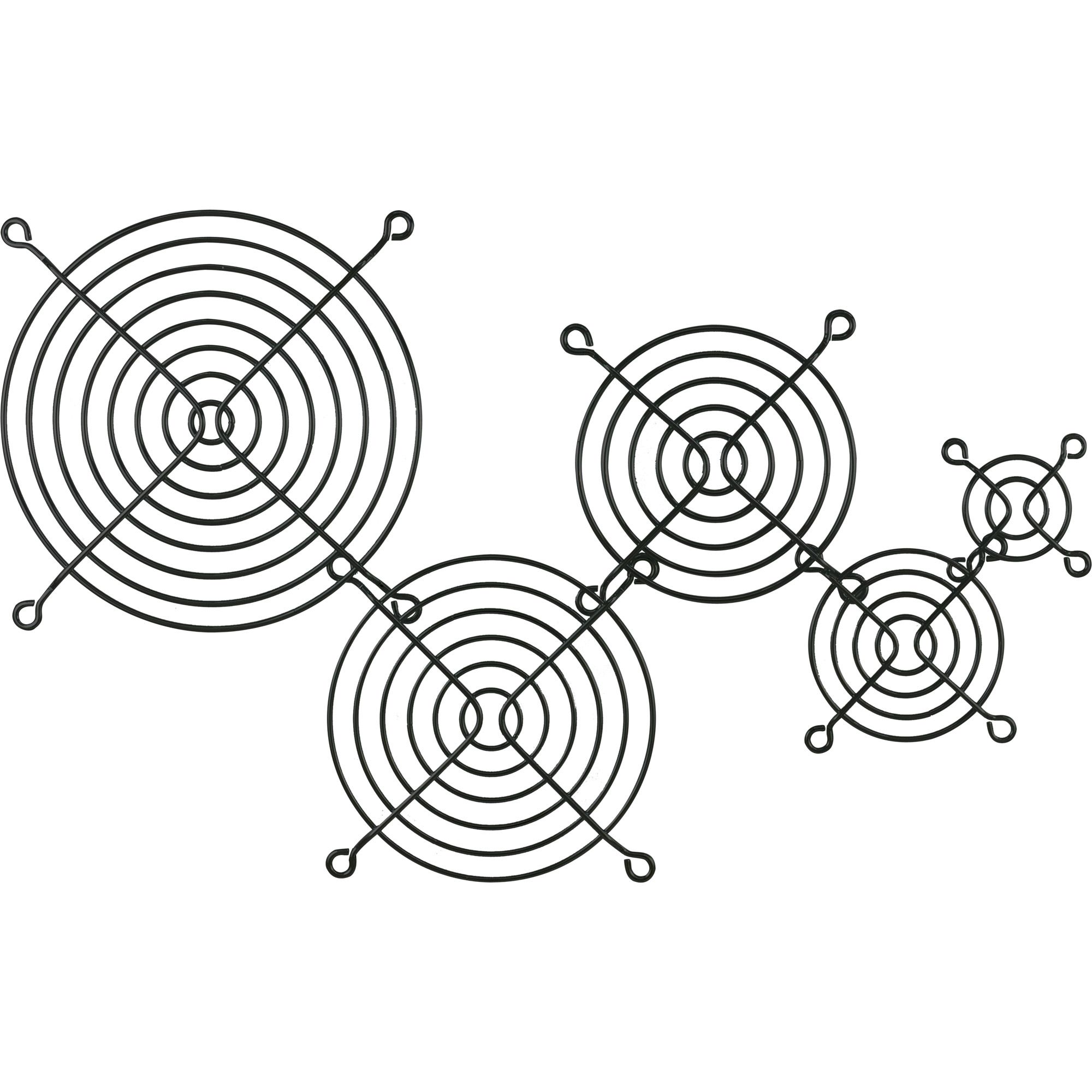 Inline 33376X - Onderdelen & accessoires voor computerkoelsystemen - zwart