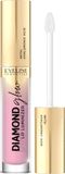 Eveline Cosmetics Diamond Glow Lip Luminizer met Hyaluronzuur 02 Aardbei Muis 4.5ml
