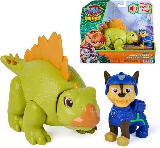 Spin Master PAW Patrol - De Dino Film, Chase Roaring Pup Pals