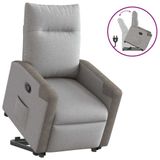 VidaXL Accent Chair Fabric Grey