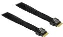 Inter-Tech SFF-8654 4i Kabel 0,7 m Schwarz