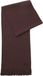 BOSS Alblas foulard laine - foulard homme tricoté - brun foncé