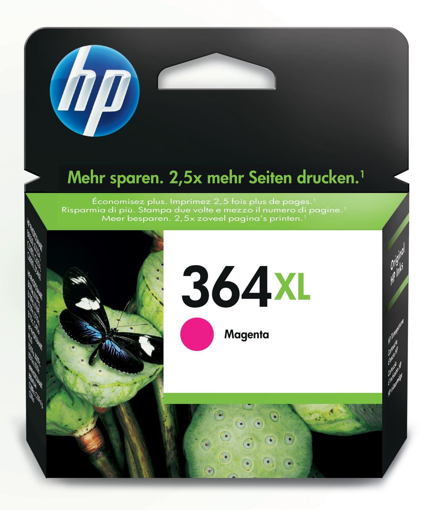 HP 364XL Magenta Ink Cartridge - CB324EE#301