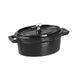 Vogue Gietijzer Ovale Mini Pot 49X94X155mm 315ml Stockpot Pannenpan Kookgerei