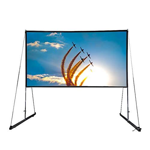 Bazargame 150 inch canvas beamerprojectorscherm 169 canvas beamer met