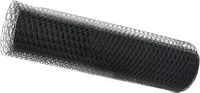 vidaXL Hexagon Hek 0,8 x 100 m PVC Grijs