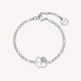 BROSWAY CHAKRA BHKB141 STAINLESS STEEL KLAVER ARMBAND MET KRISTALLEN 1 STUK