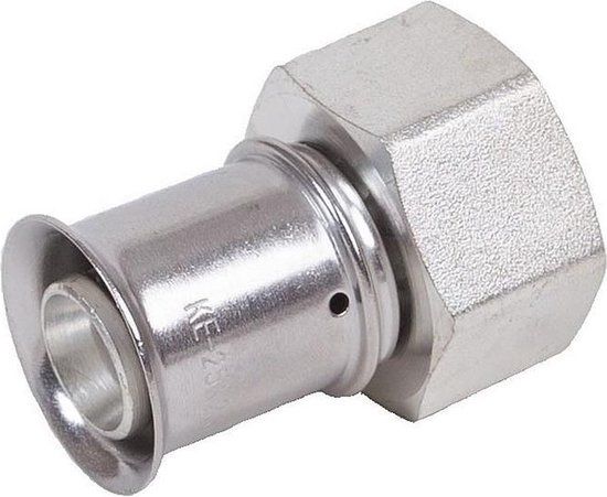 KeKelit Kelox schroefbus - 1/2x20mm pers messing