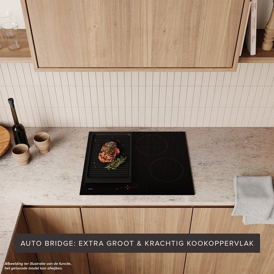 ATAG HI86471FV Inbouw Inductiekookplaat Zwart