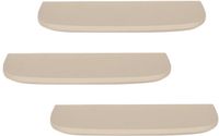 Starfurn Wandplank Gusta - Zandkleur Hout - Set van 3 - 60x20x15cm