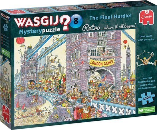 Wasgij Retro Mystery 8 - Puzzel - 1000 Stukken - Laatste Horde