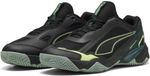 PUMA Solarstrike 4, taille : 46.5 (UK 11.5), couleurs : PUMA Black-Green Terrain-Fizzy Light-Light Moss