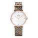CLUSE Triomphe Almond Python montre - Beige
