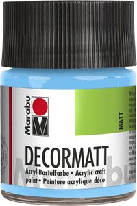 Marabu Decormat acrylverf 50 ml Blauw Mat