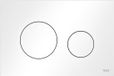 Tece Loop bedieningspaneel mat wit voor TECE Profil
