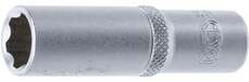 BGS Super Lock Socket Wrench, 10mm (3/8") Drive, 12mm, Qty:1