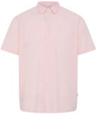 Blend BHBarny Shirt Blend Katoen Korte Mouw Klassieke Kraag Borstzak Regular Fit Mannen S Perzikhuid