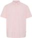 Blend BHBarny Shirt Blend Katoen Korte Mouw Klassieke Kraag Borstzak Regular Fit Mannen S Perzikhuid