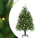 vidaXL Sapin de Noël avec 150 LED avec support Vert 120 cm PE