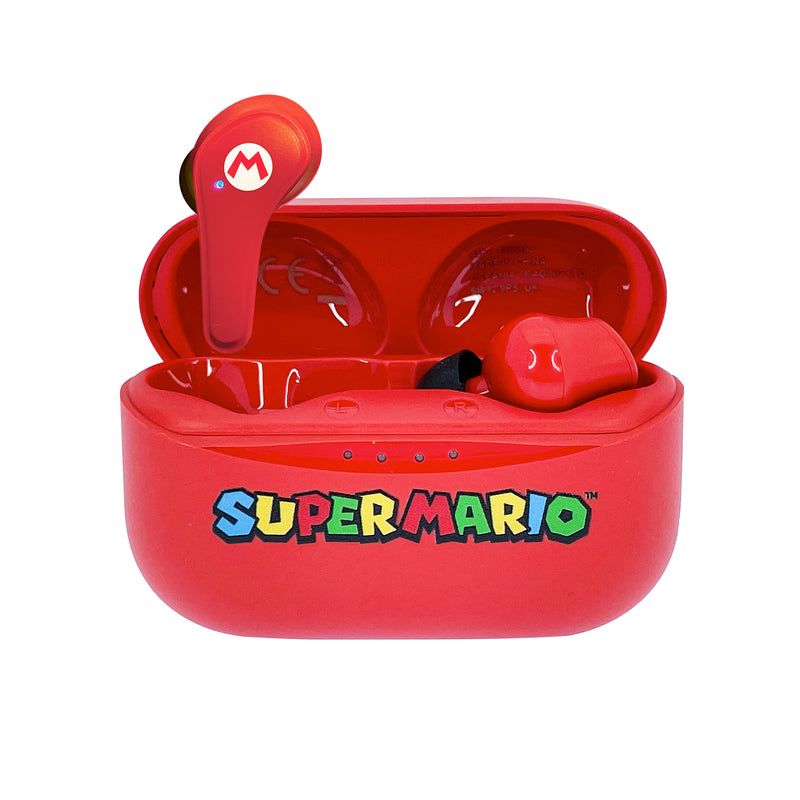 OTL Technologies Super Mario Draadloze In-ear Hoofdtelefoon - Rood