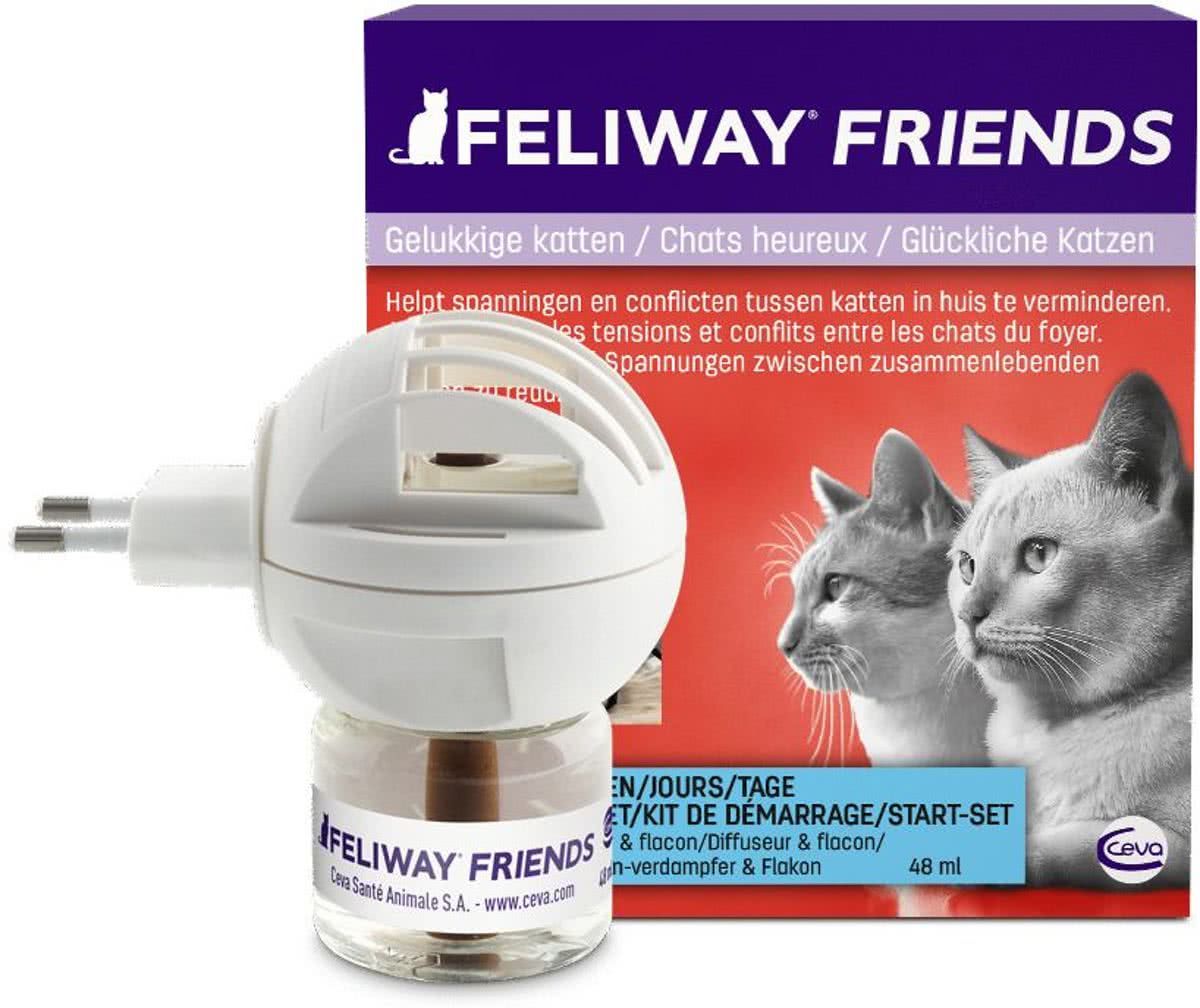 Feliway Friends Startset Verdamper Vulling 48 ML