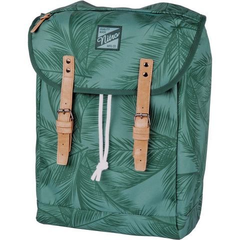 Nitro Venice Coco Rugzak - Groen - Laptopvak