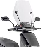 Windschild transparant, 540 x 490 mm (H x B)